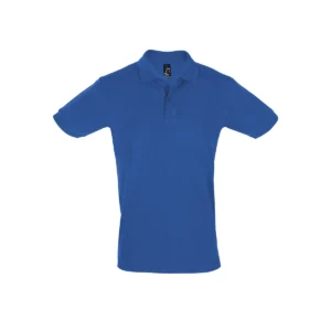 Polo Sol’s PERFECT MEN en color Azul royal, vista frontal
