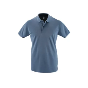 Polo Sol’s PERFECT MEN en color Azul pizarra, vista frontal