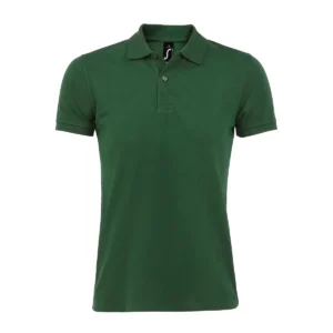 Polo Sol’s PERFECT MEN en color Verde botella, vista frontal