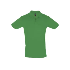 Polo Sol’s PERFECT MEN en color Verde pradera, vista frontal