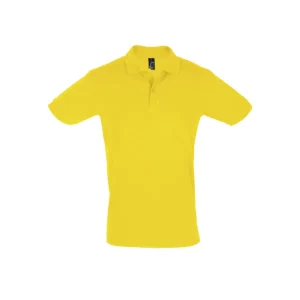 Polo Sol’s PERFECT MEN en color Amarillo, vista frontal