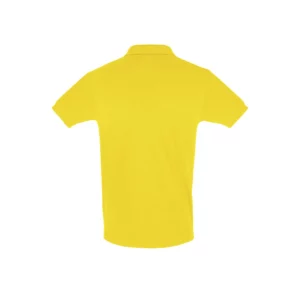 Polo Sol’s PERFECT MEN en color Amarillo, vista trasera