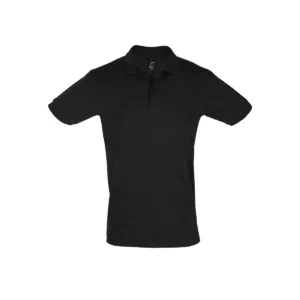 Polo Sol’s PERFECT MEN en color Negro, vista frontal