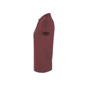 Polo Sol’s PERFECT WOMEN en color Burdeos, vista lateral