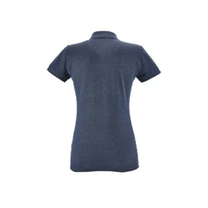 Polo Sol’s PERFECT WOMEN en color Denim jaspeado, vista trasera