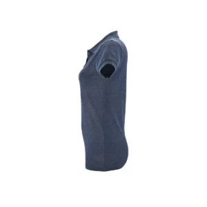Polo Sol’s PERFECT WOMEN en color Denim jaspeado, vista lateral