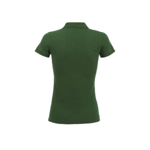 Polo Sol’s PERFECT WOMEN en color Verde botella, vista trasera