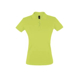 Polo Sol’s PERFECT WOMEN en color Verde manzana, vista frontal