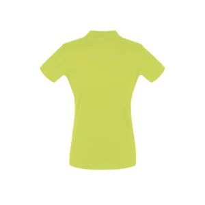 Polo Sol’s PERFECT WOMEN en color Verde manzana, vista trasera
