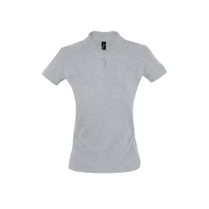 Polo Sol’s PERFECT WOMEN en color Gris mezcla, vista frontal