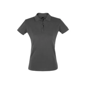 Polo Sol’s PERFECT WOMEN en color Gris oscuro, vista frontal