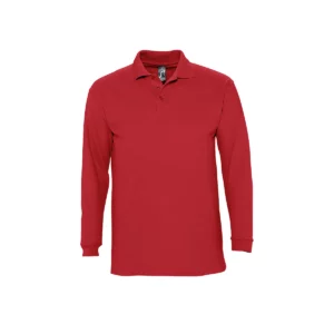 Polo Sol’s WINTER II en color Rojo, vista frontal