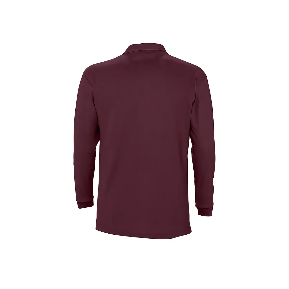 Polo hombre SOL’S WINTER II 11353 24 Polo Sol’s WINTER II en color Burdeos, vista trasera