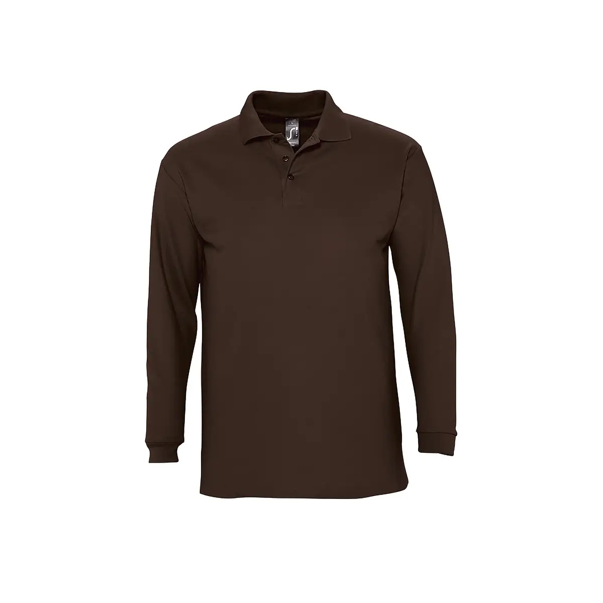 Polo hombre SOL’S WINTER II 11353 40 Polo Sol’s WINTER II en color Chocolate, vista frontal