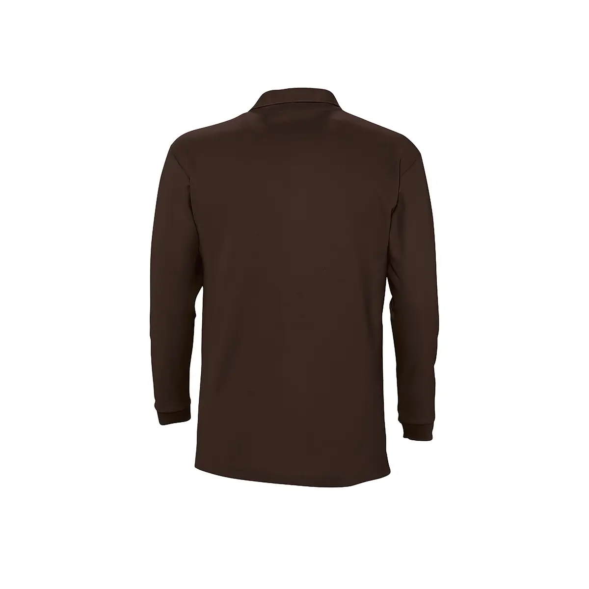 Polo hombre SOL’S WINTER II 11353 42 Polo Sol’s WINTER II en color Chocolate, vista trasera