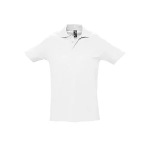 Polo Sol’s SPRING II en color Blanco, vista frontal