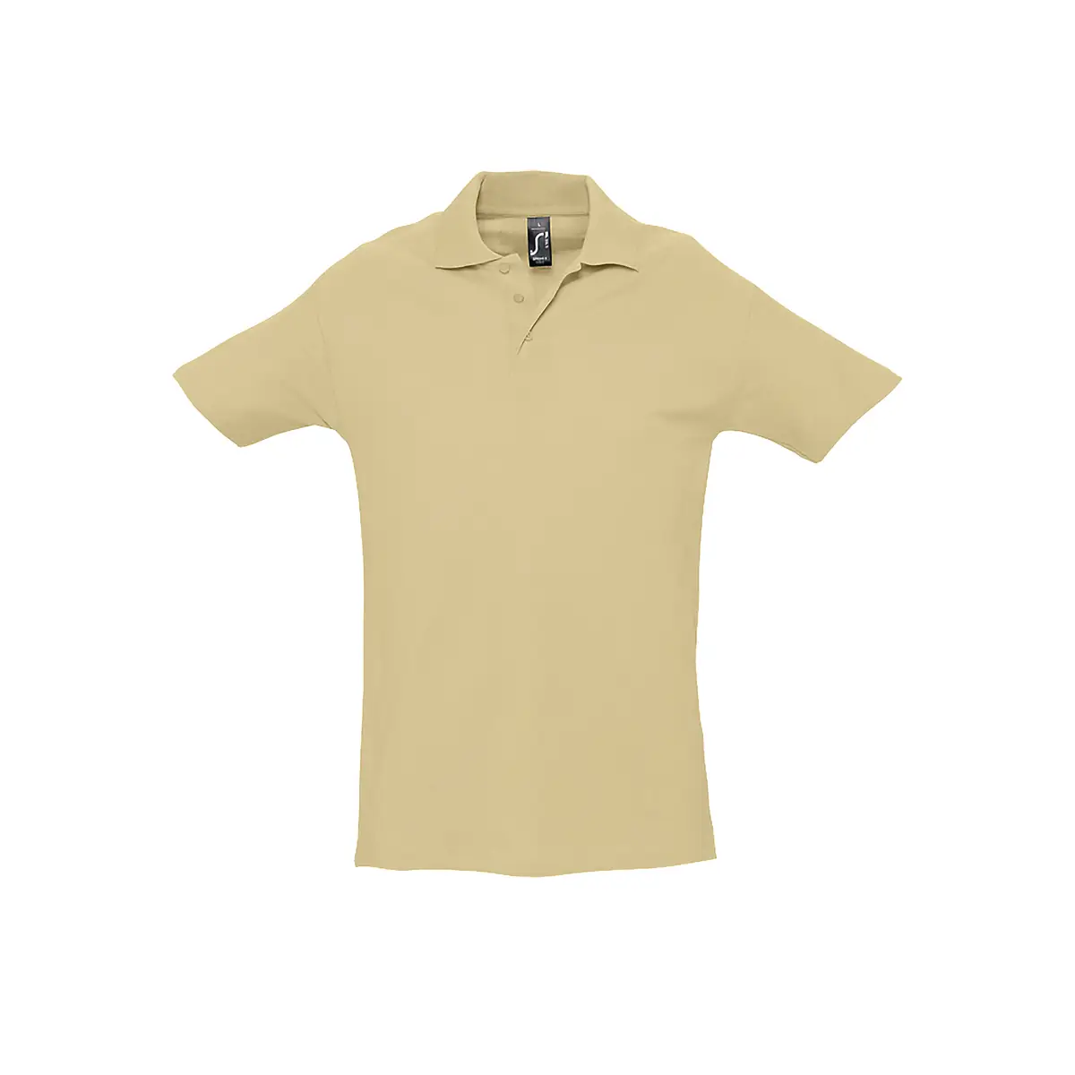 Polo hombre SOL’S SPRING II 11362 19 Polo Sol’s SPRING II en color Arena, vista frontal