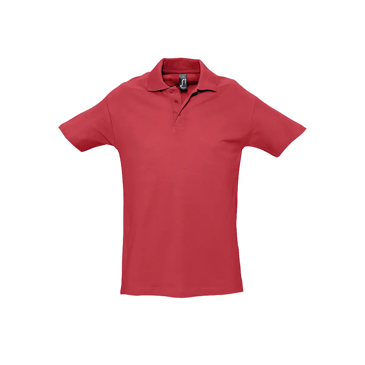 Polo hombre SOL’S SPRING II 11362 28 Polo Sol’s SPRING II en color Rojo, vista frontal