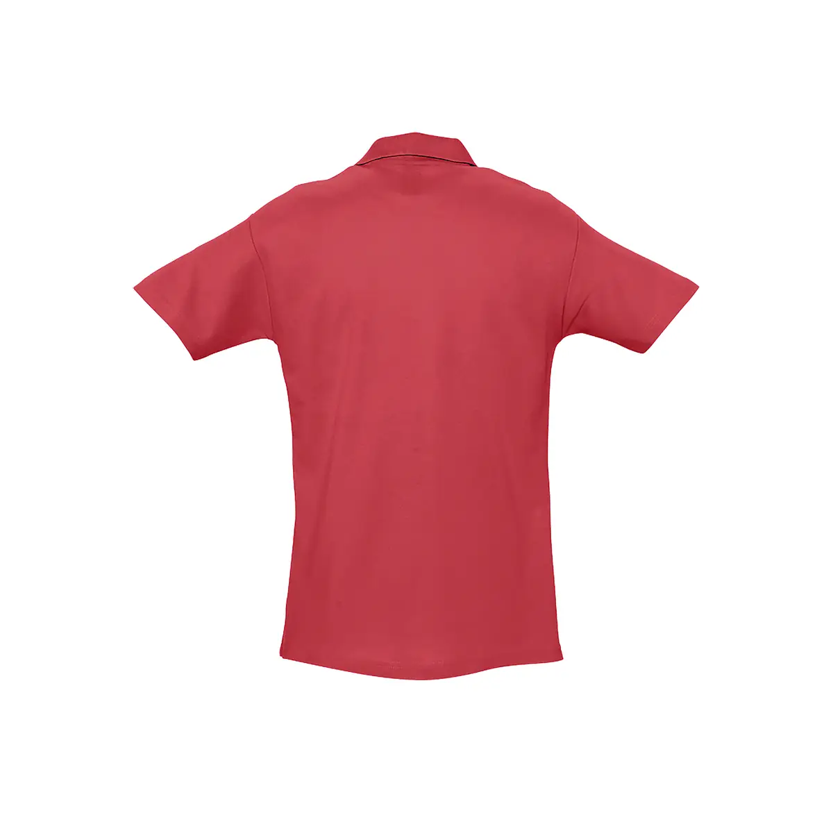 Polo hombre SOL’S SPRING II 11362 30 Polo Sol’s SPRING II en color Rojo, vista trasera