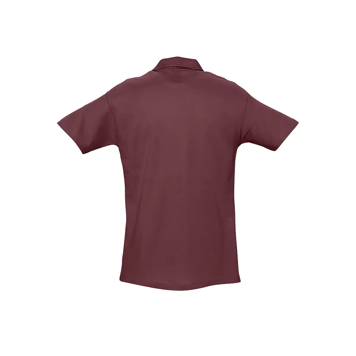 Polo hombre SOL’S SPRING II 11362 33 Polo Sol’s SPRING II en color Burdeos, vista trasera