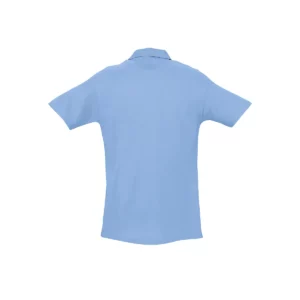 Polo Sol’s SPRING II en color Azul cielo, vista trasera