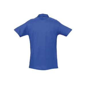 Polo Sol’s SPRING II en color Azul royal, vista trasera
