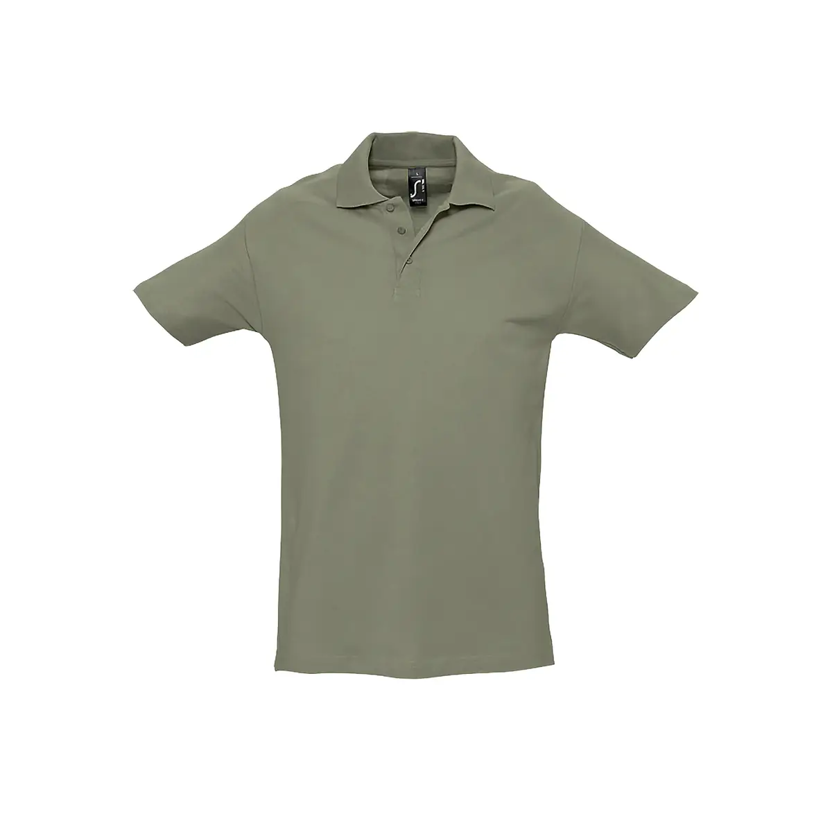 Polo hombre SOL’S SPRING II 11362 58 Polo Sol’s SPRING II en color Caqui, vista frontal