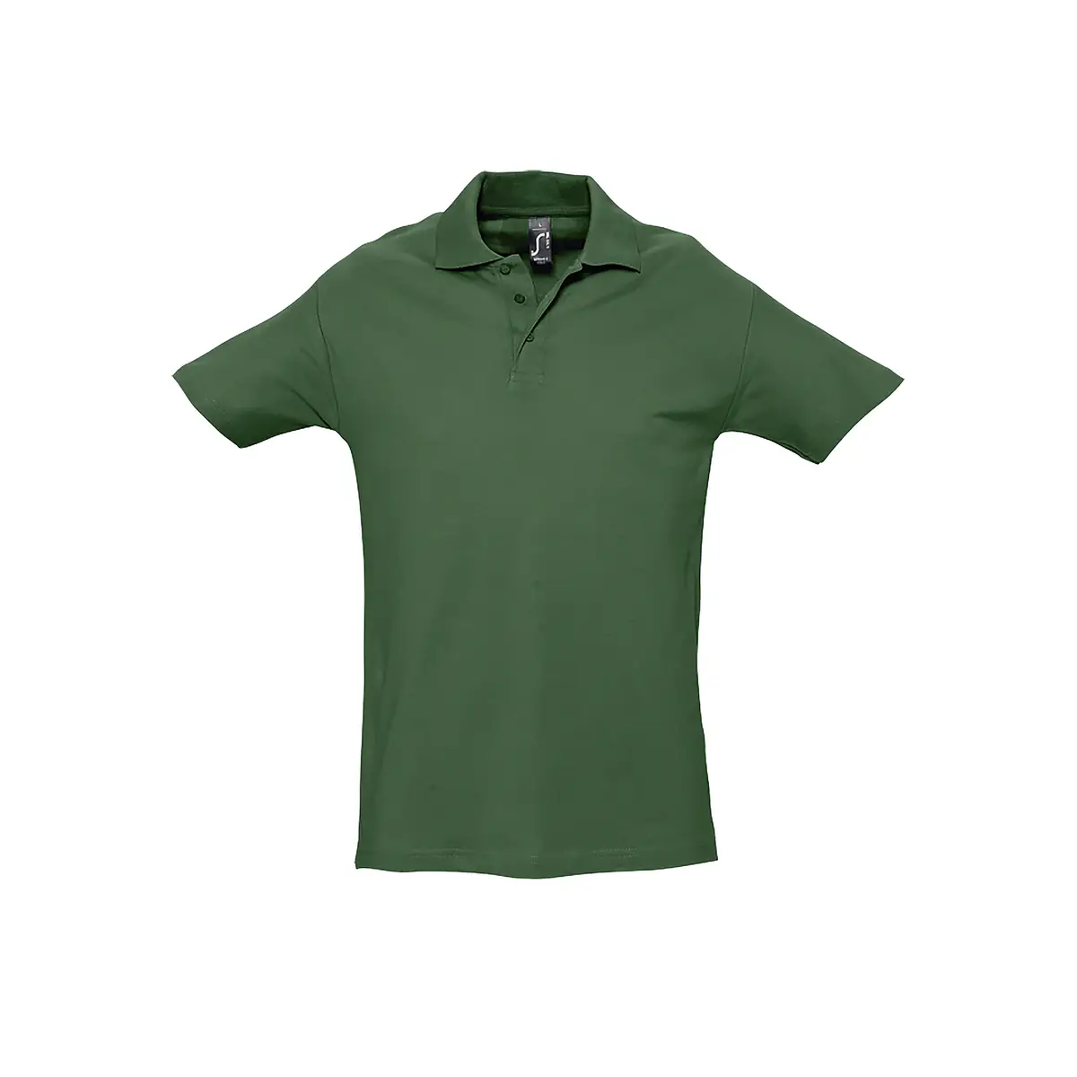 Polo hombre SOL’S SPRING II 11362 55 Polo Sol’s SPRING II en color Verde golf, vista frontal