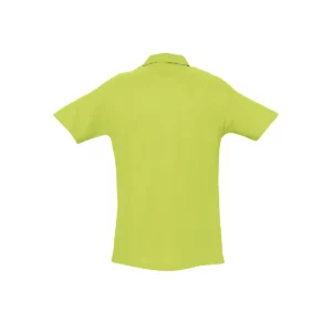 Polo Sol’s SPRING II en color Verde manzana, vista trasera