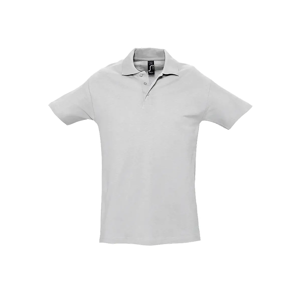 Polo hombre SOL’S SPRING II 11362 16 Polo Sol’s SPRING II en color Ash, vista frontal