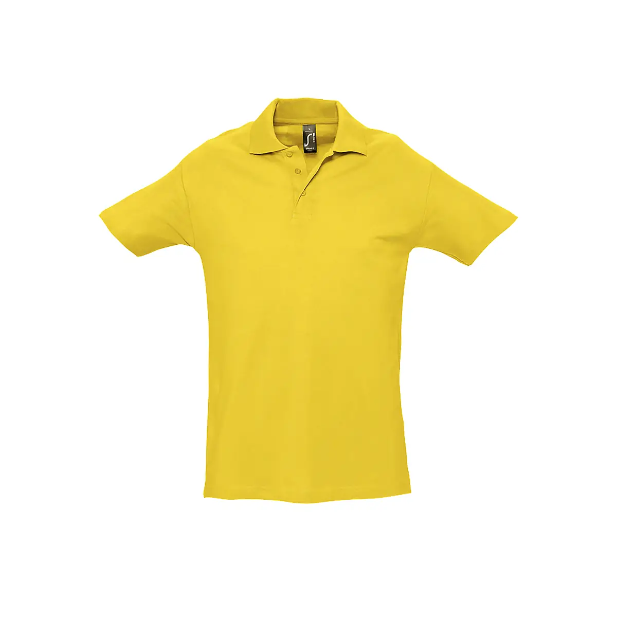 Polo hombre SOL’S SPRING II 11362 22 Polo Sol’s SPRING II en color Amarillo, vista frontal