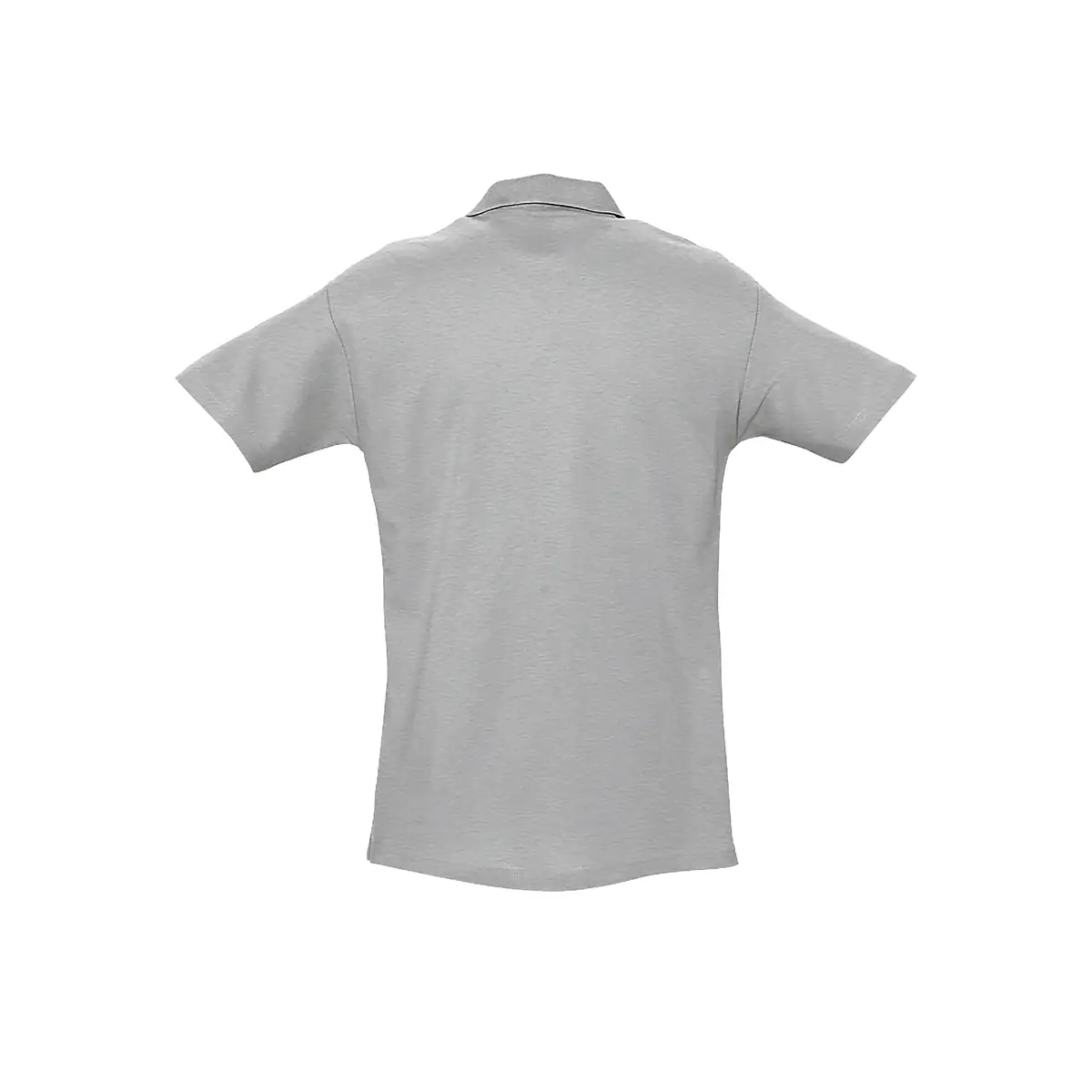 Polo hombre SOL’S SPRING II 11362 12 Polo Sol’s SPRING II en color Gris mezcla, vista trasera