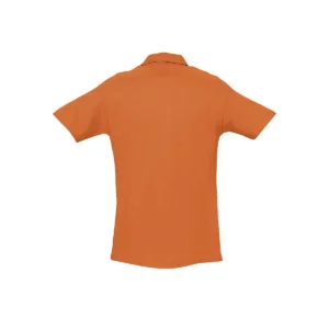 Polo Sol’s SPRING II en color Naranja, vista trasera
