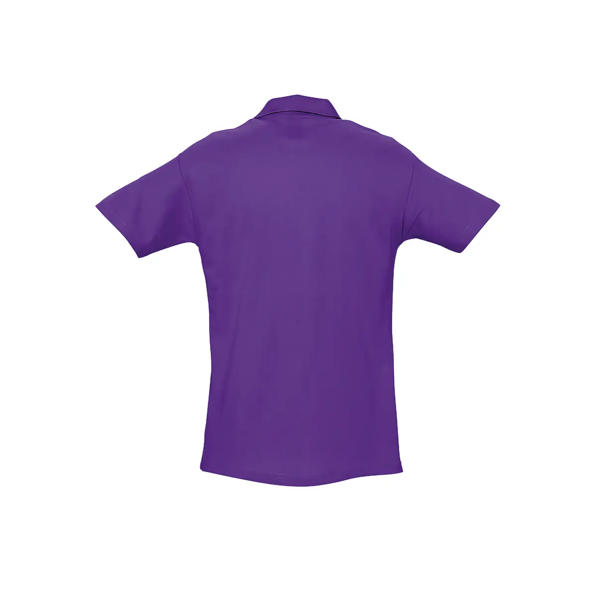 Polo hombre SOL’S SPRING II 11362 36 Polo Sol’s SPRING II en color Morado oscuro, vista trasera