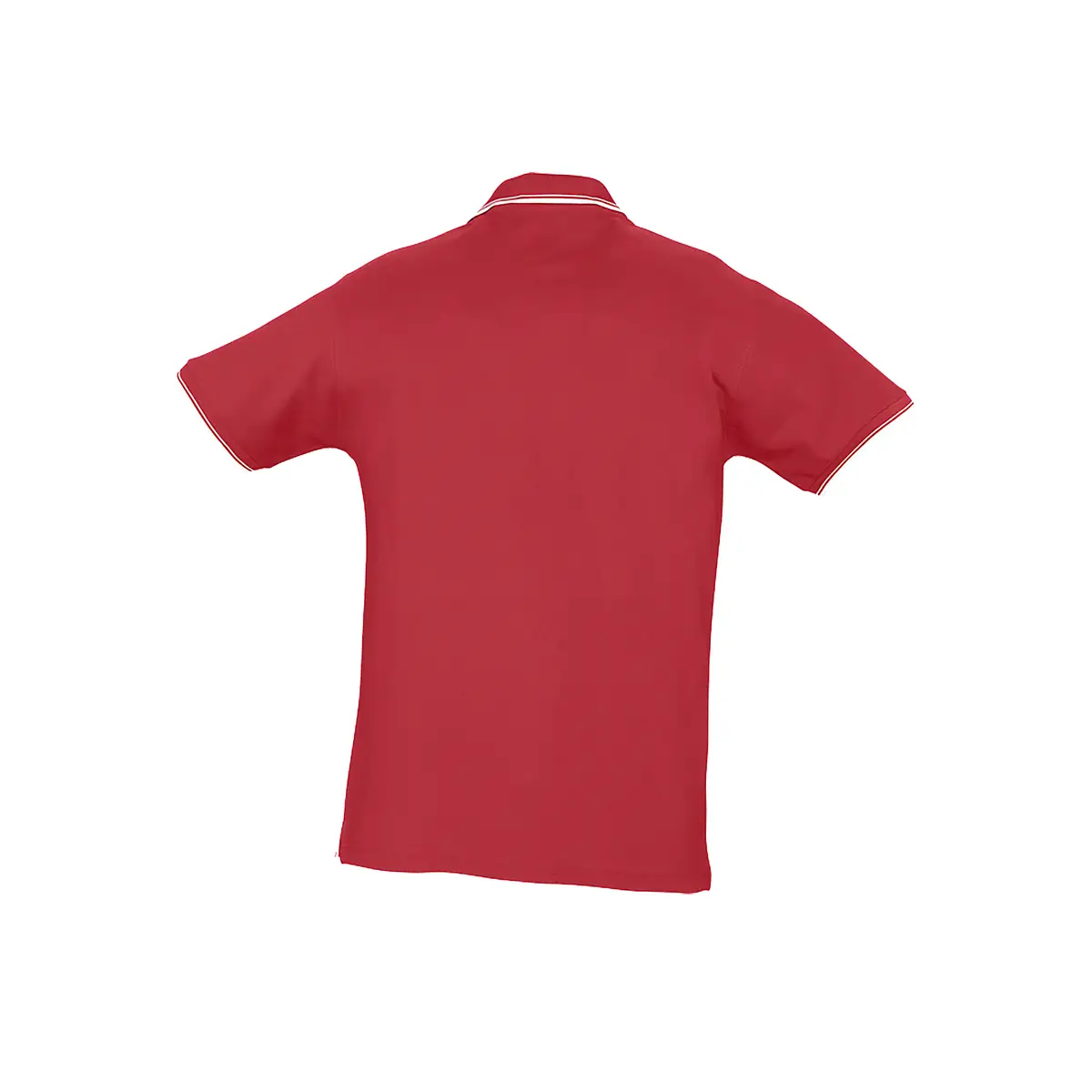 Polo hombre SOL’S PRACTICE 11365 10 Polo Sol’s PRACTICE en color Rojo, vista trasera
