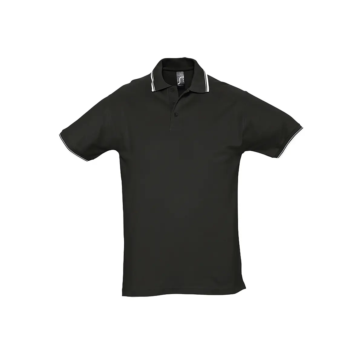 Polo hombre SOL’S PRACTICE 11365 5 Polo Sol’s PRACTICE en color Negro, vista frontal
