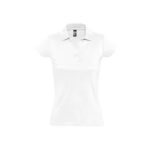 Polo Sol’s PRESCOTT WOMEN en color Blanco, vista frontal
