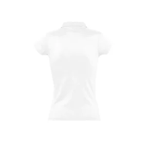 Polo Sol’s PRESCOTT WOMEN en color Blanco, vista trasera