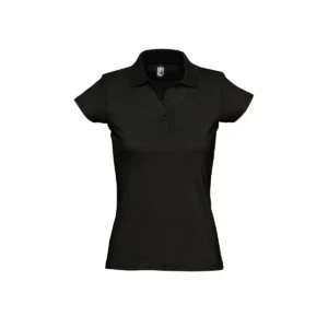 Polo Sol’s PRESCOTT WOMEN en color Negro profundo, vista frontal