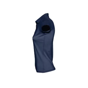 Polo Sol’s PRESCOTT WOMEN en color French marino, vista lateral