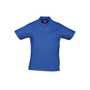 Polo Sol’s PRESCOTT MEN en color Azul royal, vista frontal