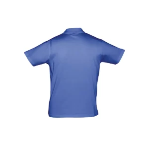 Polo Sol’s PRESCOTT MEN en color Azul royal, vista trasera