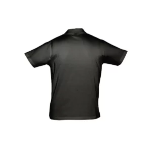 Polo Sol’s PRESCOTT MEN en color Negro profundo, vista trasera
