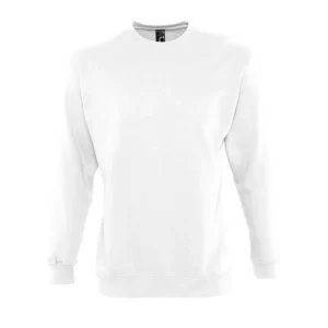 Sudadera SOL’S 13250 en Blanco, vista frontal