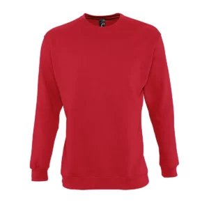 Sudadera SOL’S 13250 en Rojo, vista frontal