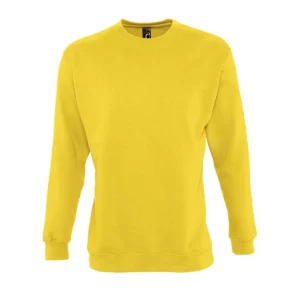 Sudadera SOL’S 13250 en Amarillo, vista frontal