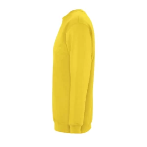 Sudadera SOL’S 13250 en Amarillo, vista lateral