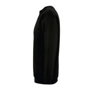 Sudadera SOL’S 13250 en Negro, vista lateral