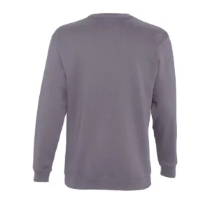 Sudadera SOL’S 13250 en Gris franela, vista trasera