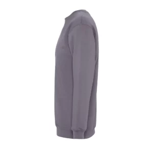 Sudadera SOL’S 13250 en Gris franela, vista lateral